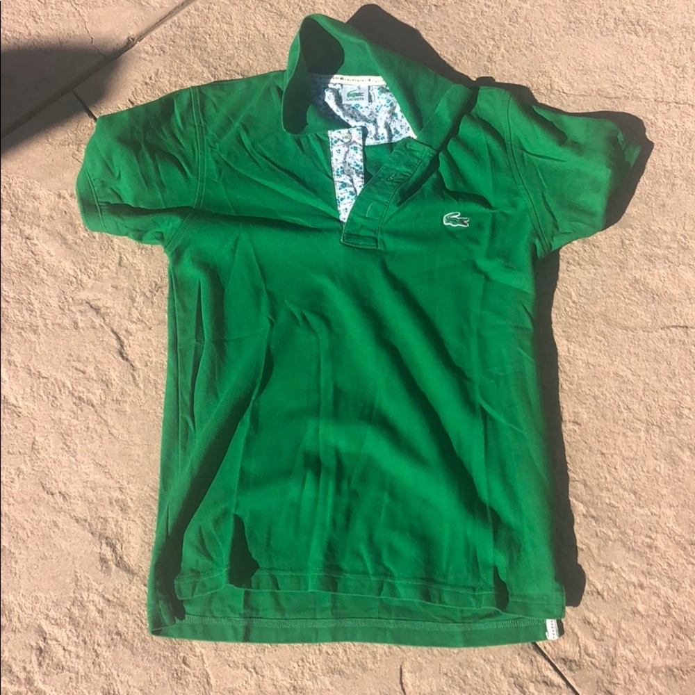 Lacoste Size M women’s polo style shirt